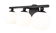 Neoma 3 Light 21.75" Vanity in Matte Black