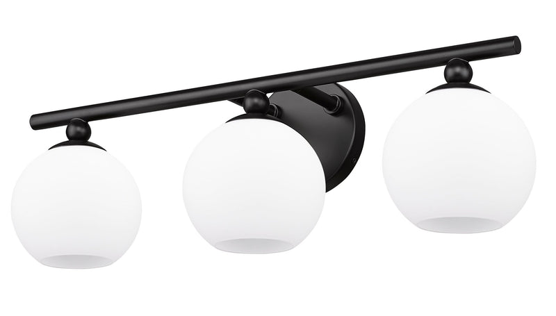 Neoma 3 Light 21.75" Vanity in Matte Black