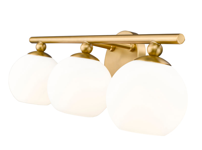 Neoma 3 Light 21.75" Vanity in Modern Gold