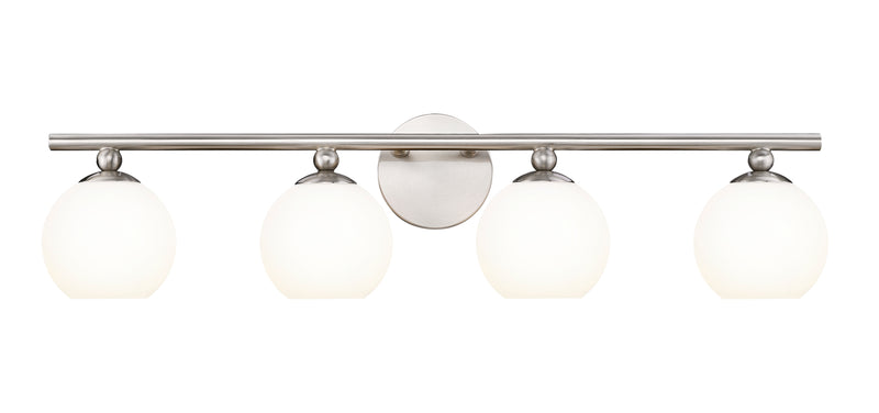 Neoma 4 Light 30" Vanity in Brushed Nickel