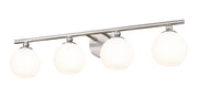 Neoma 4 Light 30" Vanity in Brushed Nickel