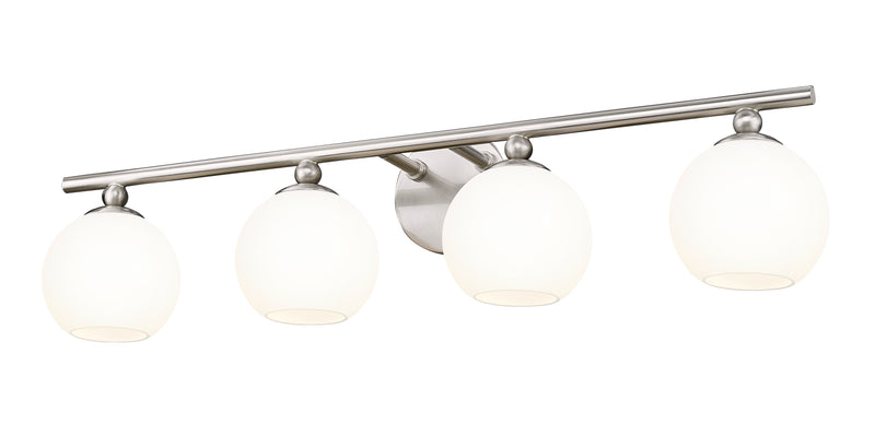 Neoma 4 Light 30" Vanity in Brushed Nickel