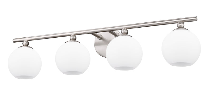 Neoma 4 Light 30" Vanity in Brushed Nickel