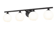 Neoma 4 Light 30" Vanity in Matte Black