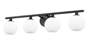 Neoma 4 Light 30" Vanity in Matte Black