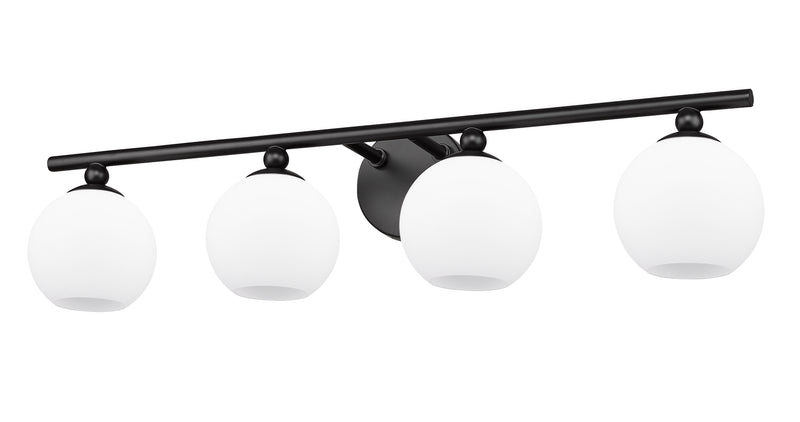 Neoma 4 Light 30" Vanity in Matte Black