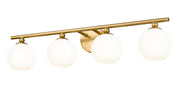 Neoma 4 Light 30" Vanity in Modern Gold