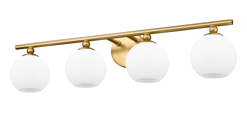 Neoma 4 Light 30" Vanity in Modern Gold