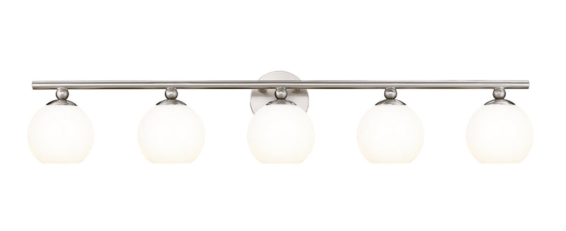 Neoma 5 Light 38.25" Vanity in Brushed Nickel