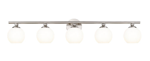 Neoma 5 Light 38.25" Vanity in Brushed Nickel