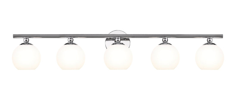 Neoma 5 Light 38.25" Vanity in Chrome