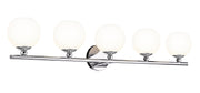 Neoma 5 Light 38.25" Vanity in Chrome