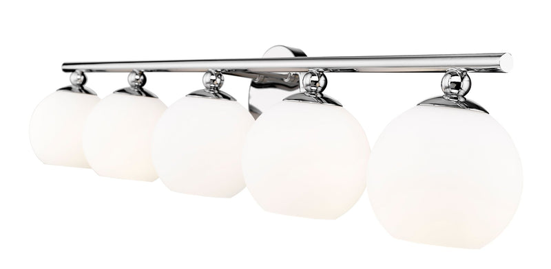 Neoma 5 Light 38.25" Vanity in Chrome