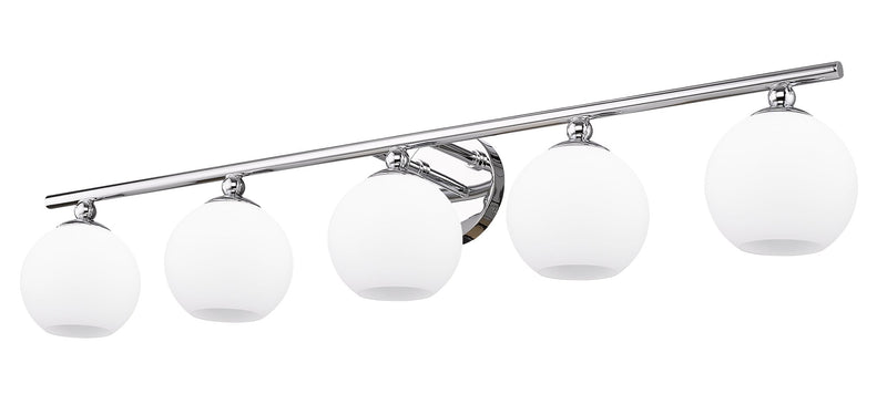 Neoma 5 Light 38.25" Vanity in Chrome