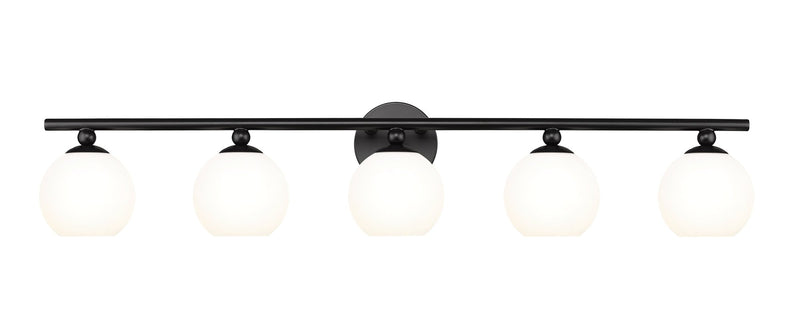 Neoma 5 Light 38.25" Vanity in Matte Black