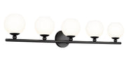 Neoma 5 Light 38.25" Vanity in Matte Black