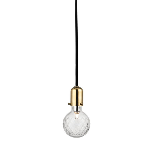 Marlow Mini Pendant in Aged Brass