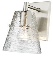 Analia 1 Light 6.5" Wall Sconce in Brushed Nickel