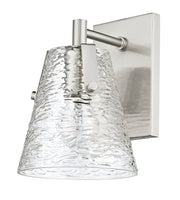 Analia 1 Light 6.5" Wall Sconce in Brushed Nickel