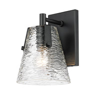 Analia 1 Light 6.5" Wall Sconce in Matte Black