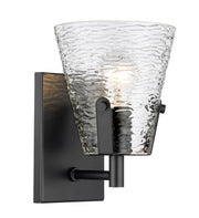 Analia 1 Light 6.5" Wall Sconce in Matte Black
