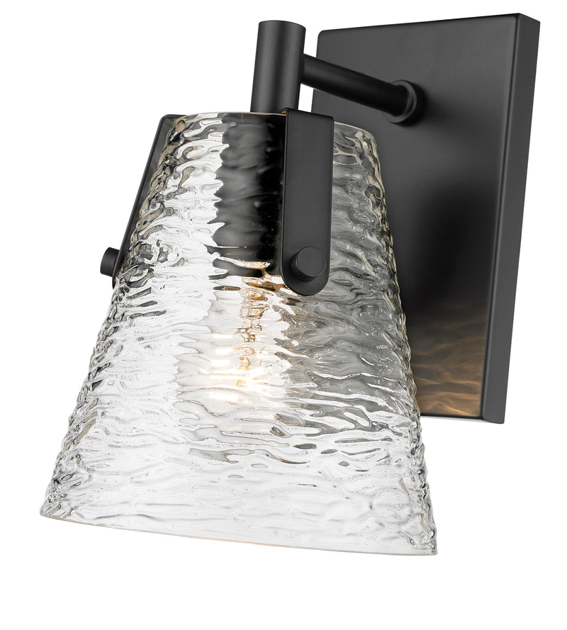 Analia 1 Light 6.5" Wall Sconce in Matte Black