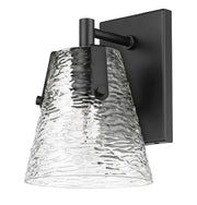 Analia 1 Light 6.5" Wall Sconce in Matte Black