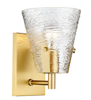 Analia 1 Light 6.5" Wall Sconce in Modern Gold