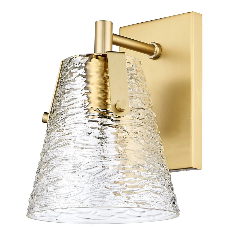 Analia 1 Light 6.5" Wall Sconce in Modern Gold