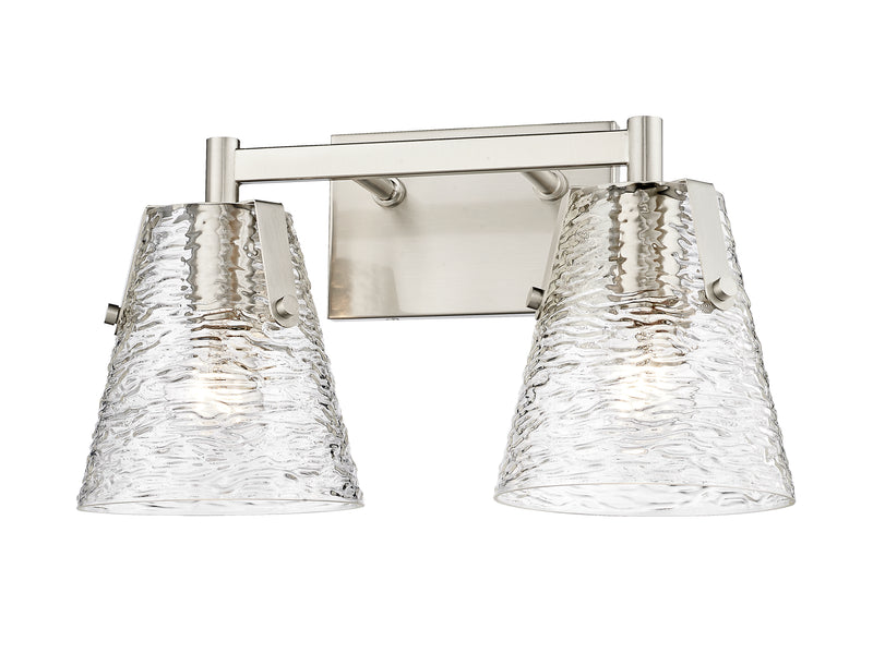 Analia 2 Light 16.5" Vanity in Brushed Nickel