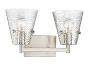 Analia 2 Light 16.5" Vanity in Brushed Nickel