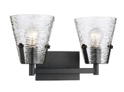 Analia 2 Light 16.5" Vanity in Matte Black
