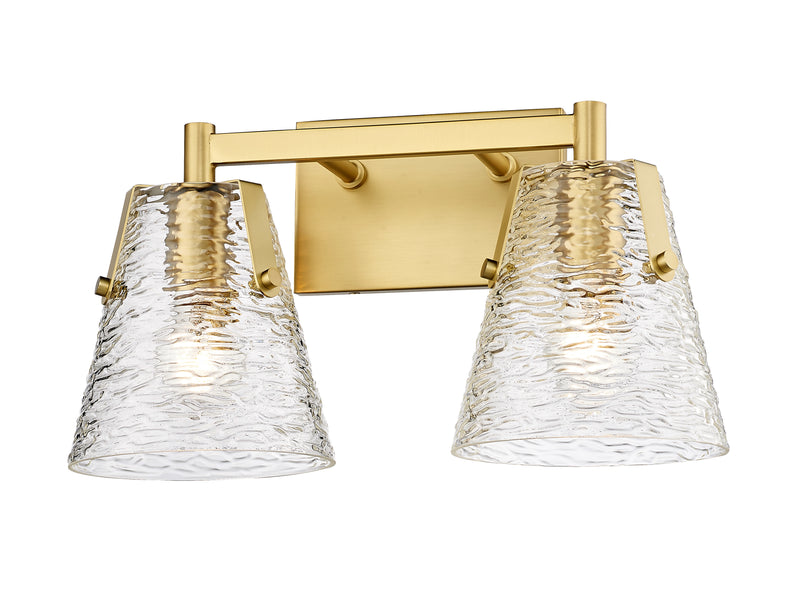 Analia 2 Light 16.5" Vanity in Modern Gold