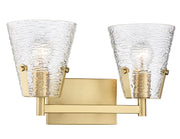 Analia 2 Light 16.5" Vanity in Modern Gold