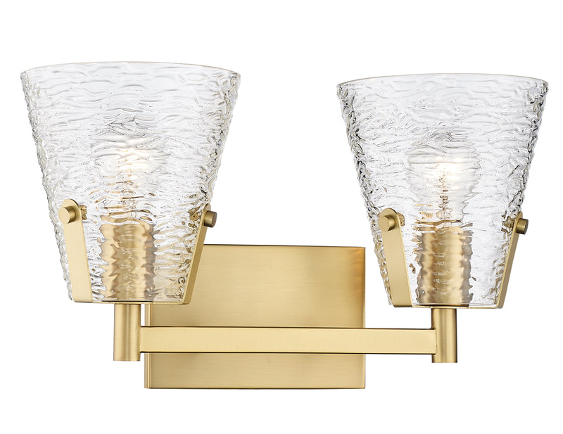 Analia 2 Light 16.5" Vanity in Modern Gold