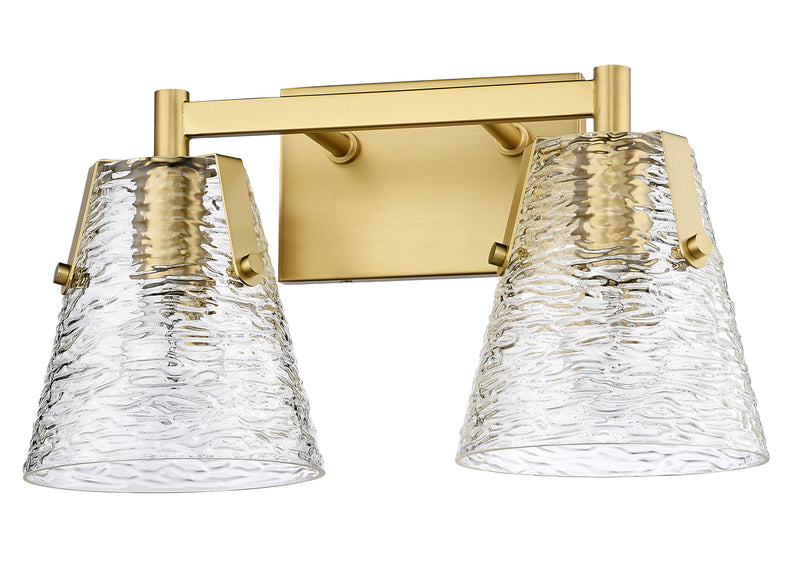 Analia 2 Light 16.5" Vanity in Modern Gold