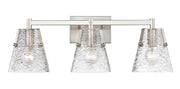 Analia 3 Light 26.25" Vanity in Brushed Nickel