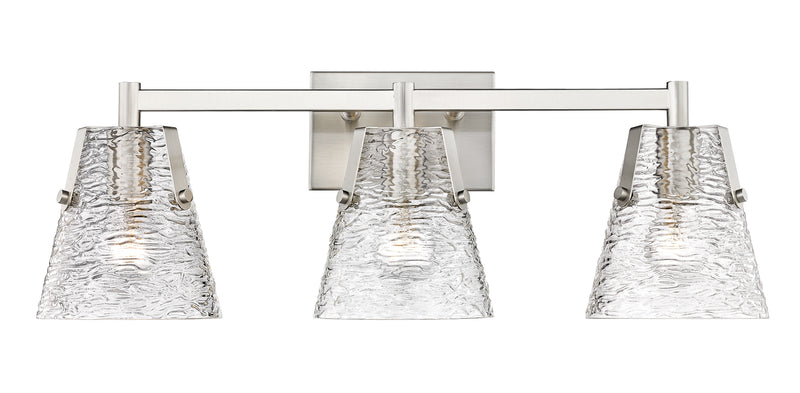 Analia 3 Light 26.25" Vanity in Brushed Nickel