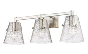 Analia 3 Light 26.25" Vanity in Brushed Nickel