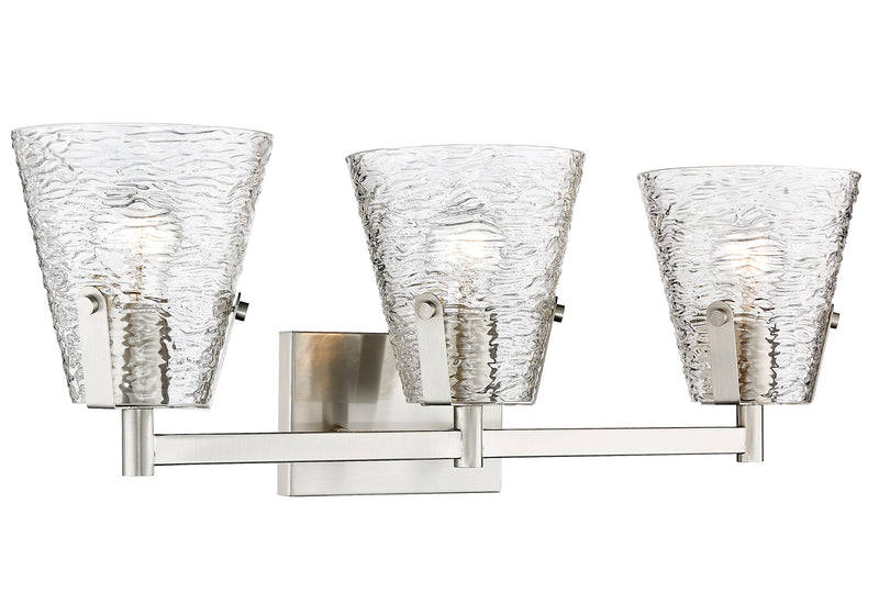 Analia 3 Light 26.25" Vanity in Brushed Nickel