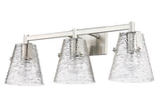 Analia 3 Light 26.25" Vanity in Brushed Nickel