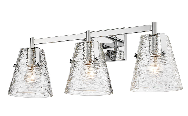 Analia 3 Light 26.25" Vanity in Chrome