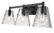 Analia 3 Light 26.25" Vanity in Matte Black
