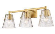 Analia 3 Light 26.25" Vanity in Modern Gold