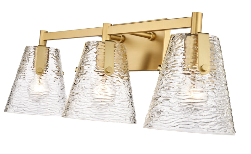 Analia 3 Light 26.25" Vanity in Modern Gold