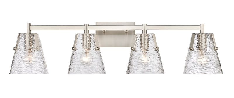 Analia 4 Light 36" Vanity in Brushed Nickel