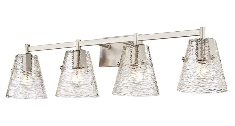 Analia 4 Light 36" Vanity in Brushed Nickel
