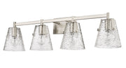 Analia 4 Light 36" Vanity in Brushed Nickel
