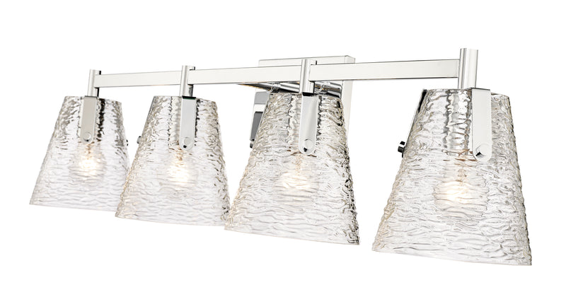 Analia 4 Light 36" Vanity in Chrome