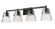 Analia 4 Light 36" Vanity in Matte Black